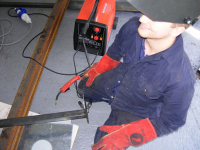 Welding A-Frame Seat